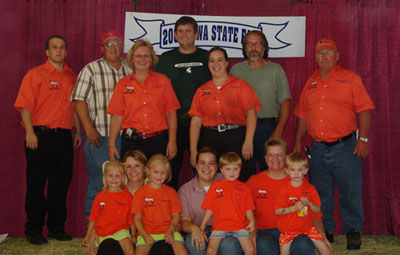2006 Iowa State Fair Show and Sale crew